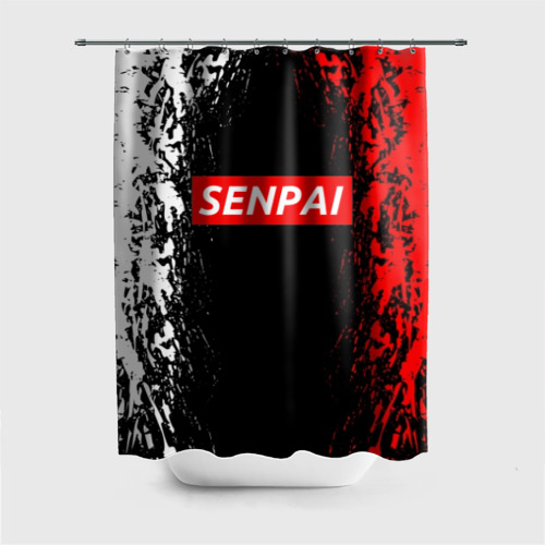 Штора 3D для ванной SENPAI