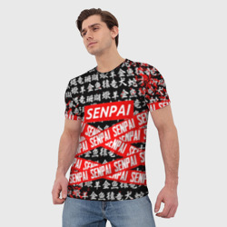 Мужская футболка 3D Senpai - фото 2