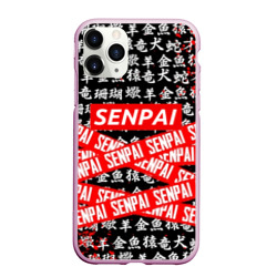Чехол для iPhone 11 Pro Max матовый Senpai