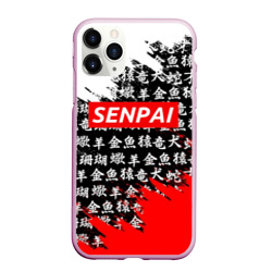 Чехол для iPhone 11 Pro Max матовый Senpai