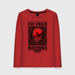 Женский лонгслив хлопок Five Finger Death Punch