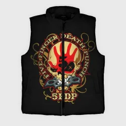 Мужской жилет утепленный 3D Five Finger Death Punch