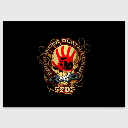Поздравительная открытка Five Finger Death Punch