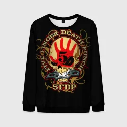 Мужской свитшот 3D Five Finger Death Punch