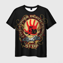 Мужская футболка 3D Five Finger Death Punch