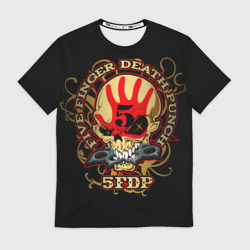 Мужская футболка 3D Five Finger Death Punch