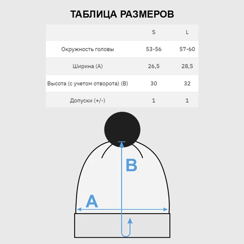 Шапка 3D c помпоном с принтом Божьи коровки на ромашках - картинка 4 Шапка 3D c помпоном Божьи коровки на ромашках - фото 4