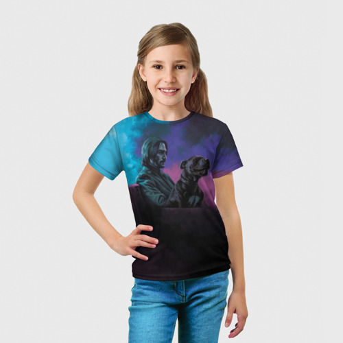 Детская футболка 3D Друг, цвет 3D печать - фото 5