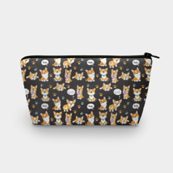 Косметичка 3D Милые пёсики - корги