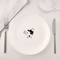 Набор: тарелка + кружка Кот и пёс - коллаборация - фото 2