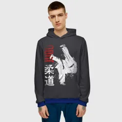 Мужская толстовка 3D Judo - фото 2