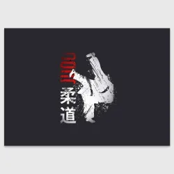 Поздравительная открытка Judo