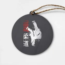 Деревянная игрушка круг Judo