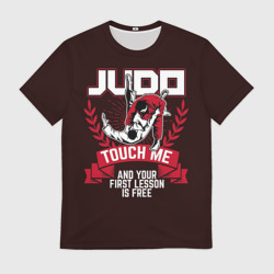 Мужская футболка 3D Дзюдо