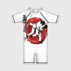 Детский купальный костюм 3D Judo