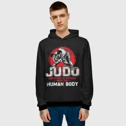 Мужская толстовка 3D Judo - фото 2