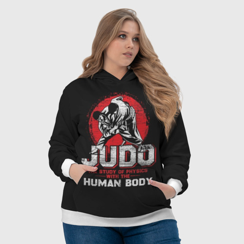 Женская толстовка 3D Judo, цвет 3D печать - фото 6