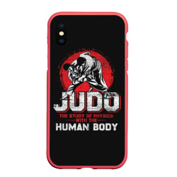 Чехол для iPhone XS Max матовый Judo