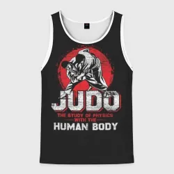 Мужская майка 3D Judo