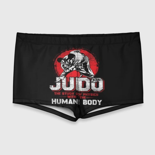 Мужские купальные плавки 3D Judo