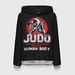 Женская толстовка 3D Judo
