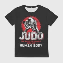 Женская футболка 3D Judo
