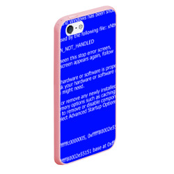 Чехол для iPhone 5/5S матовый Синий экран смерти - фото 2