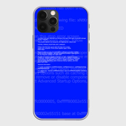 Чехол для iPhone 12 Pro Синий экран смерти