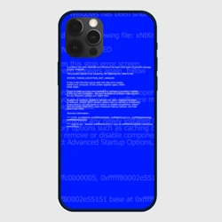 Чехол для iPhone 12 Pro Max Синий экран смерти