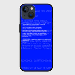 Чехол для iPhone 14 Синий экран смерти