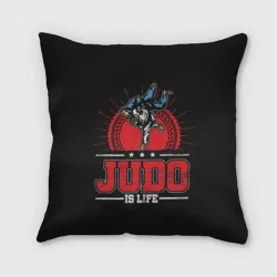 Подушка 3D Judo is life