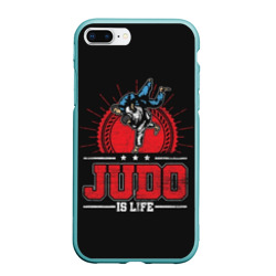 Чехол для iPhone 7Plus/8 Plus матовый Judo is life