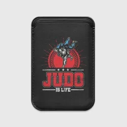 Картхолдер Magsafe магнитный Judo is life