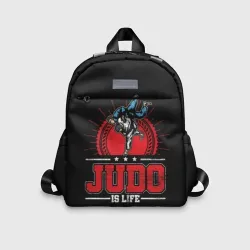 Детский рюкзак 3D Judo is life