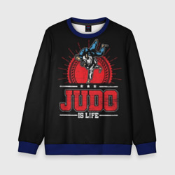 Детский свитшот 3D Judo is life