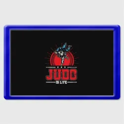Магнит 45*70 Judo is life