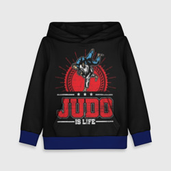 Детская толстовка 3D Judo is life