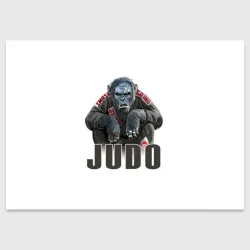 Поздравительная открытка Judo
