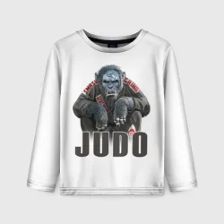 Детский лонгслив 3D Judo