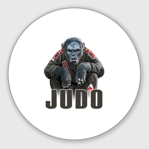 Круглый коврик для мышки Judo