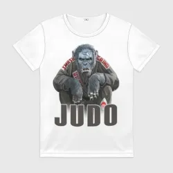 Женская футболка 3D Judo