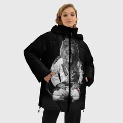 Женская зимняя куртка Oversize Judo lion - фото 2