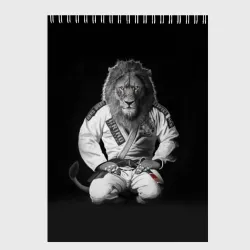 Скетчбук Judo lion
