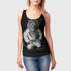 Женская майка 3D Judo lion - фото 2