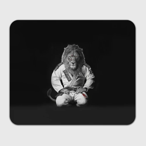 Прямоугольный коврик для мышки Judo lion