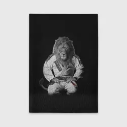 Обложка для автодокументов Judo lion
