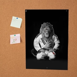 Постер Judo lion - фото 2