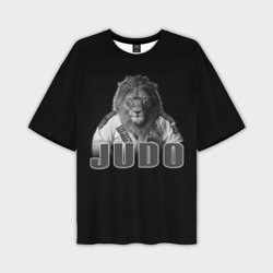 Мужская футболка oversize 3D Judo