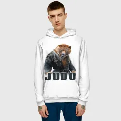 Мужская толстовка 3D Judo - фото 2