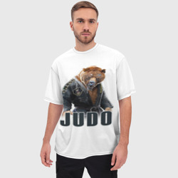 Мужская футболка oversize 3D Judo - фото 2